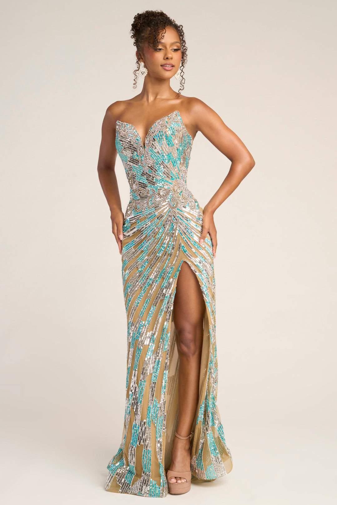 Portia and Scarlett PS26413C DRESS - FOSTANI.com