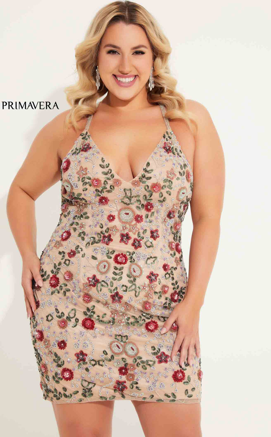 Primavera 14060 Dress - FOSTANI.com
