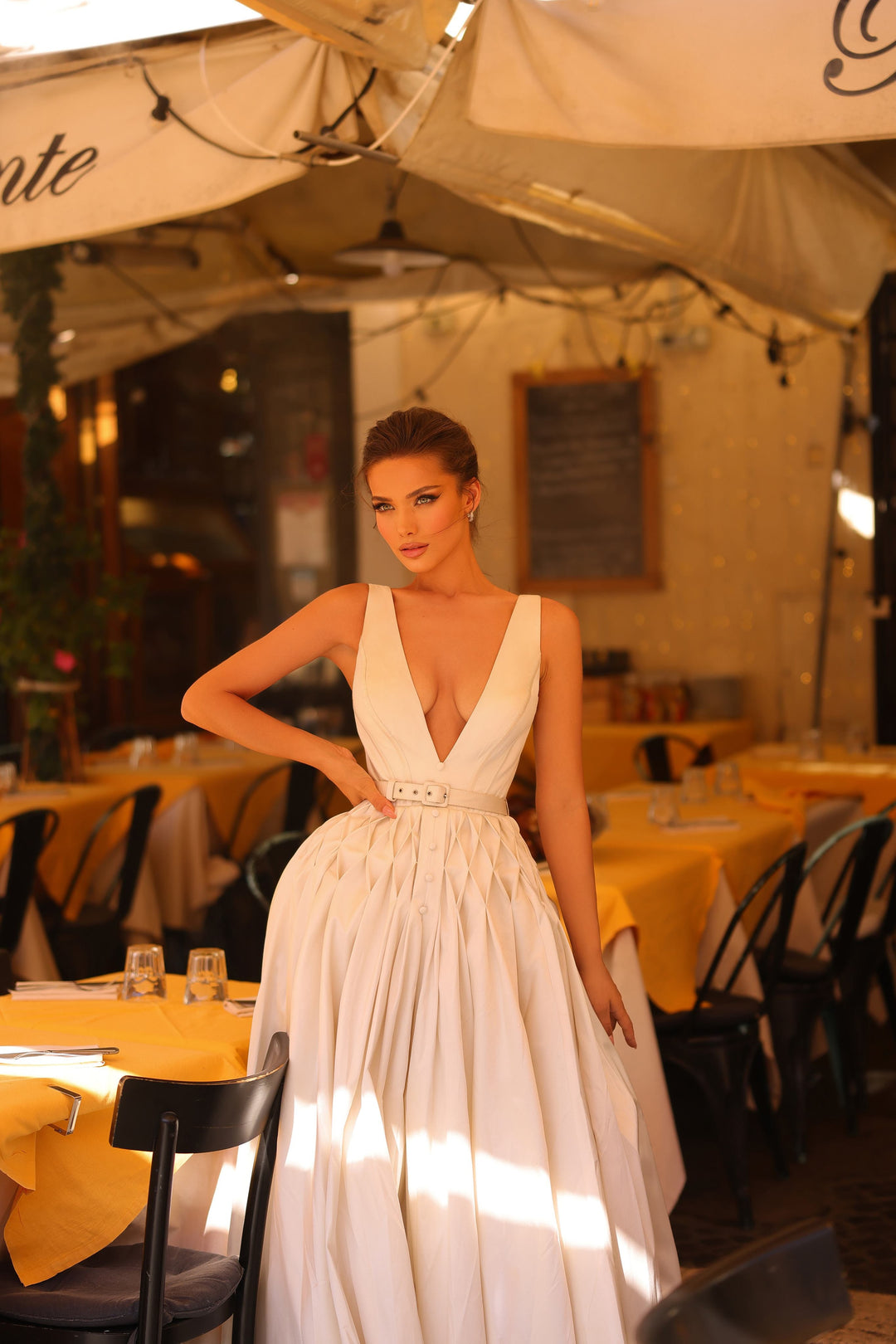 Tarik Ediz 98732 Dress - FOSTANI.com
