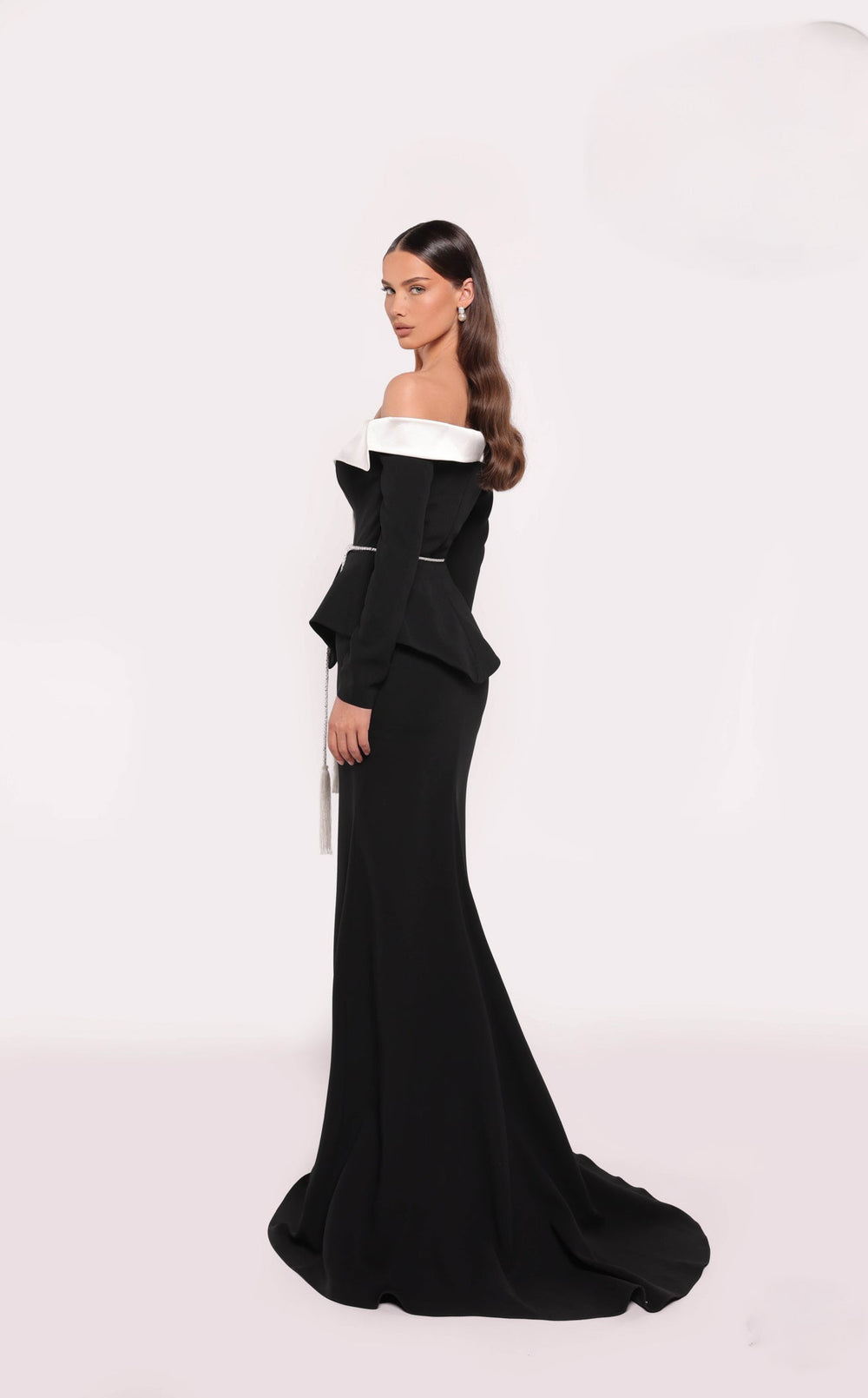 Tarik Ediz 98841 Dress - FOSTANI.com