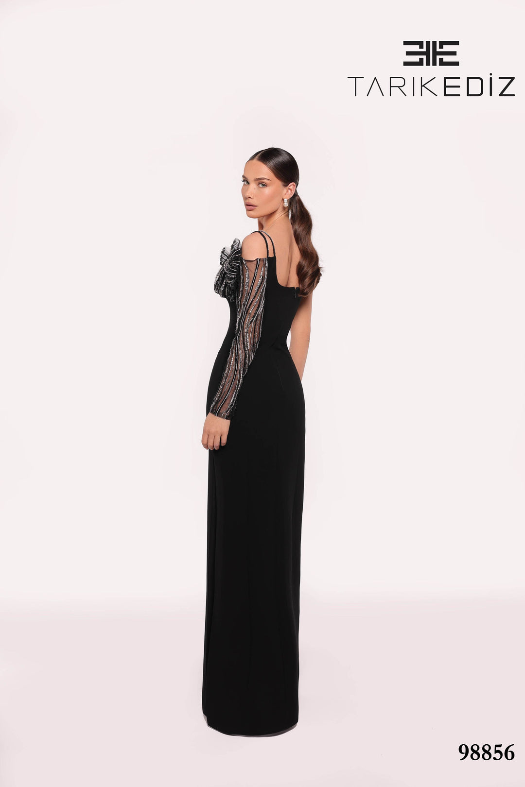 Tarik Ediz 98856 Dress - FOSTANI.com