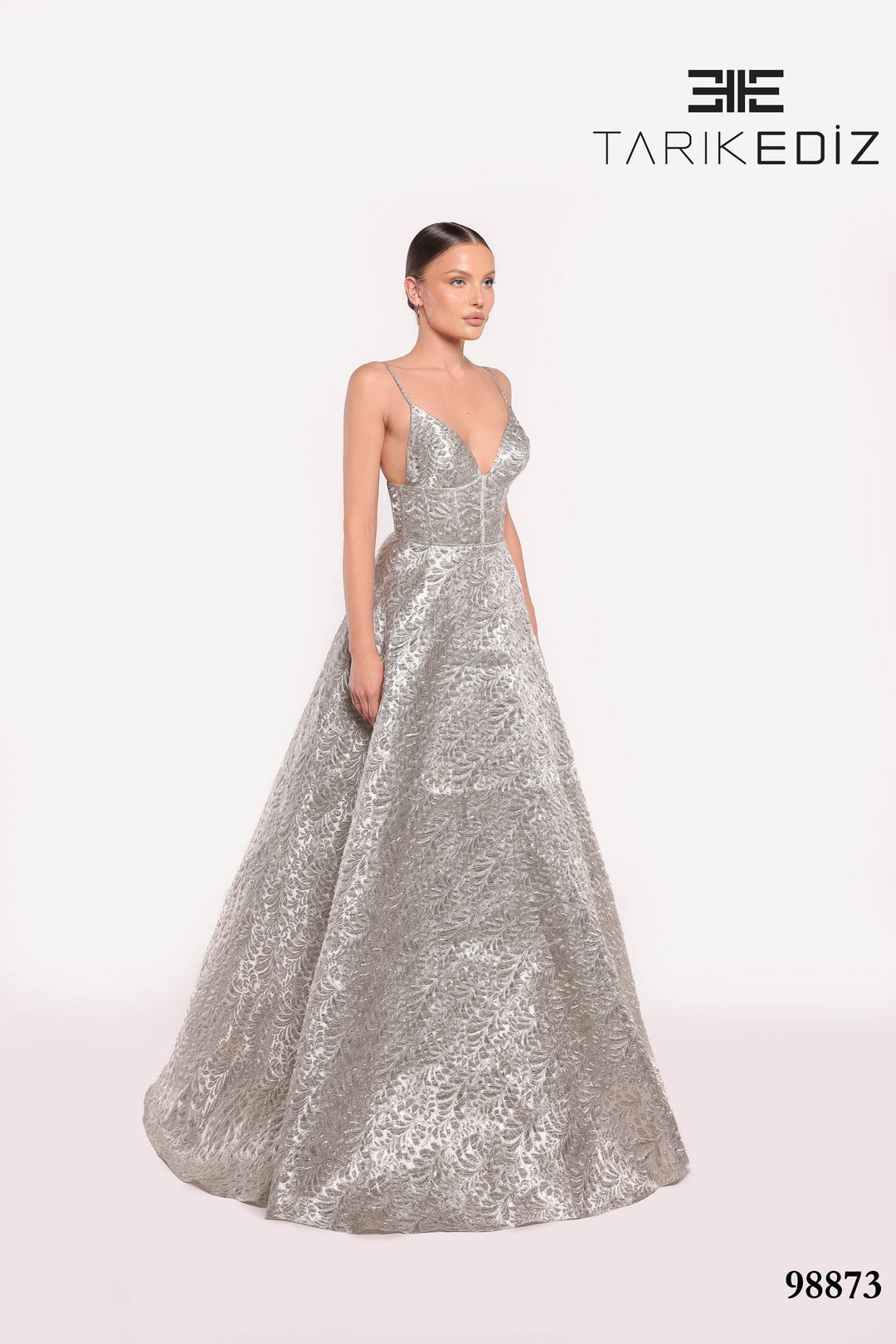 Tarik Ediz 98873 Dress - FOSTANI.com