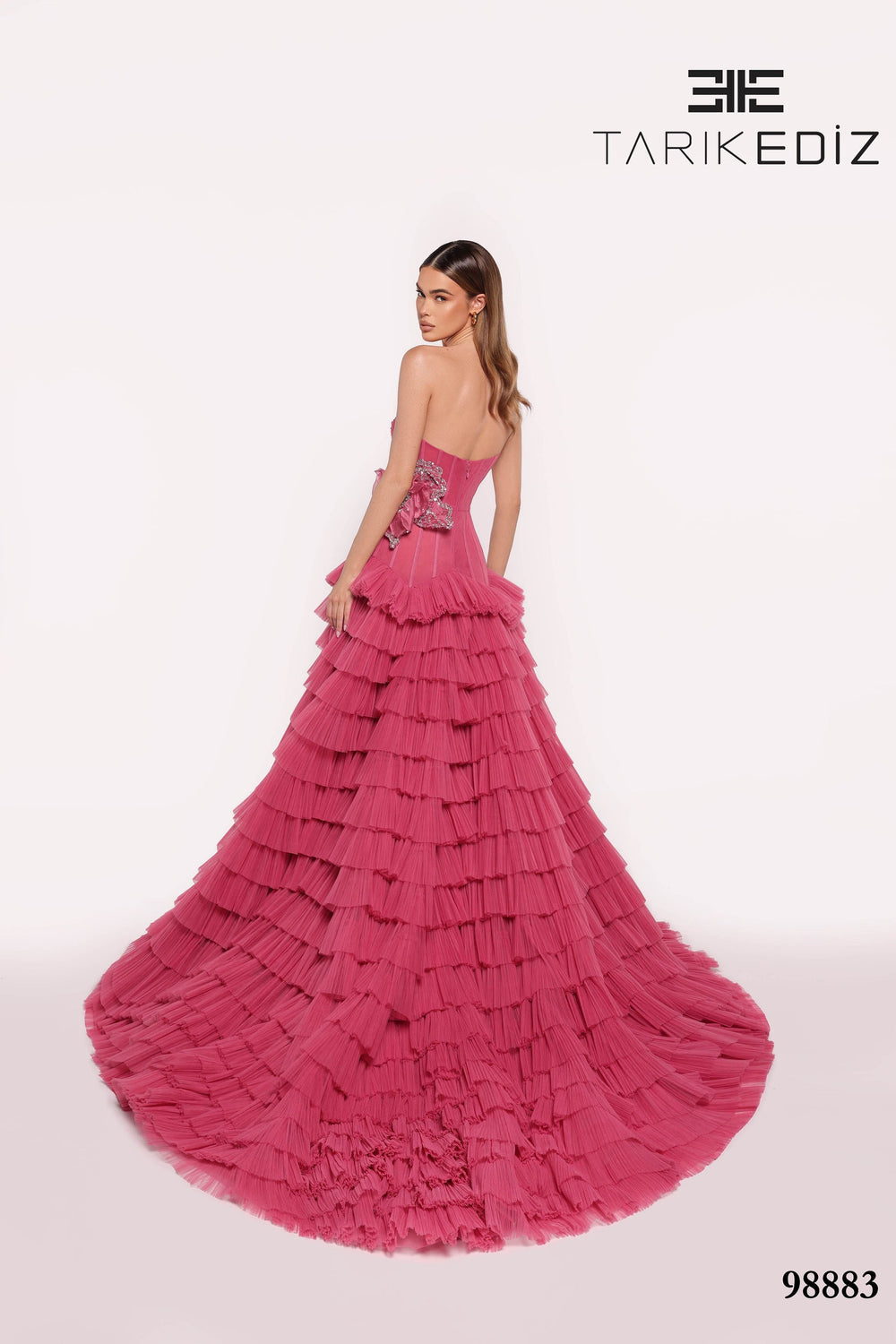 Tarik Ediz 98883 Dress - FOSTANI.com