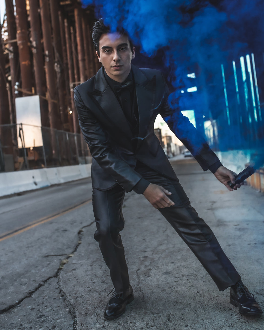 Peanut Butter Collection Johnny B- Black suit - FOSTANI