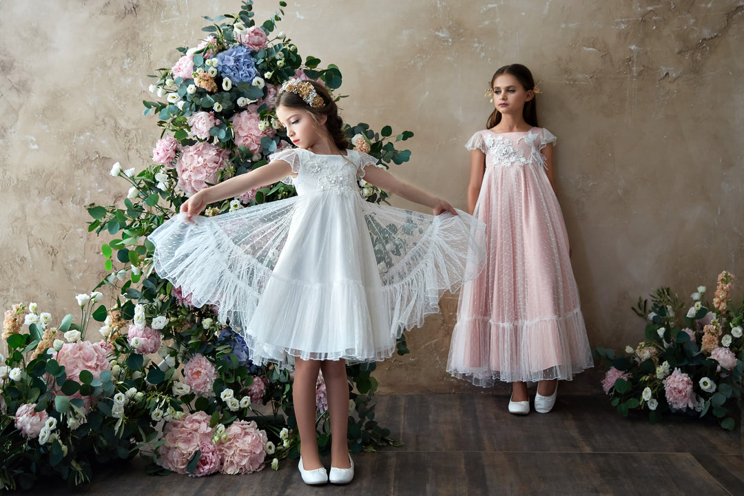 Pentelei 2324 Long KIDS DRESS - FOSTANI.com