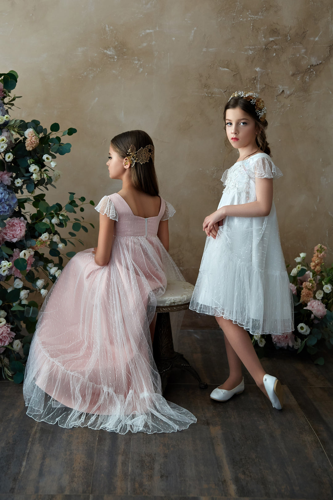 Pentelei 2324 Long KIDS DRESS - FOSTANI.com