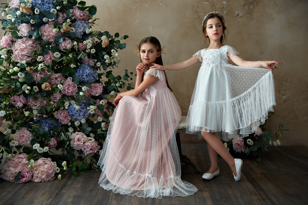 Pentelei 2324 Long KIDS DRESS - FOSTANI.com