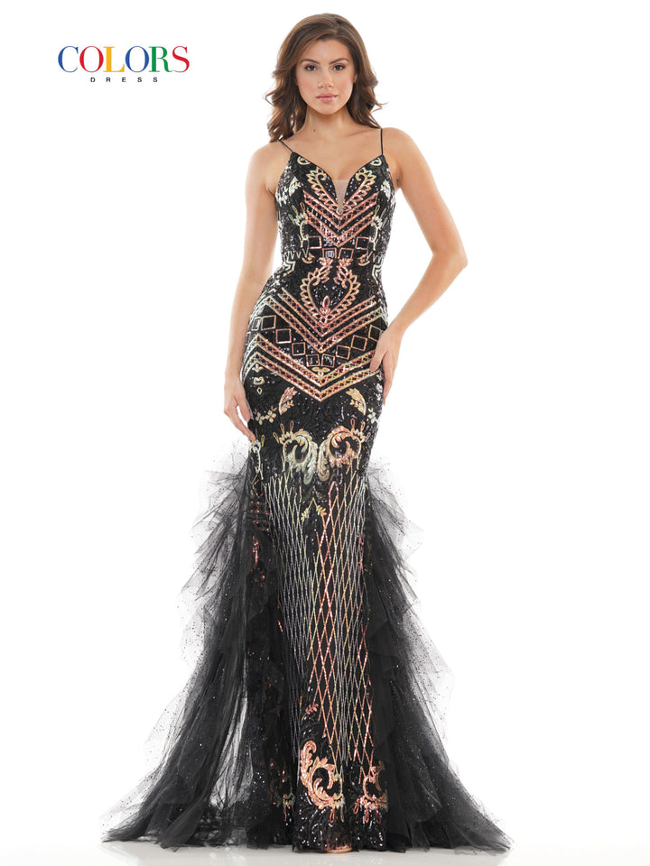 COLORS DRESS 2738 - FOSTANI