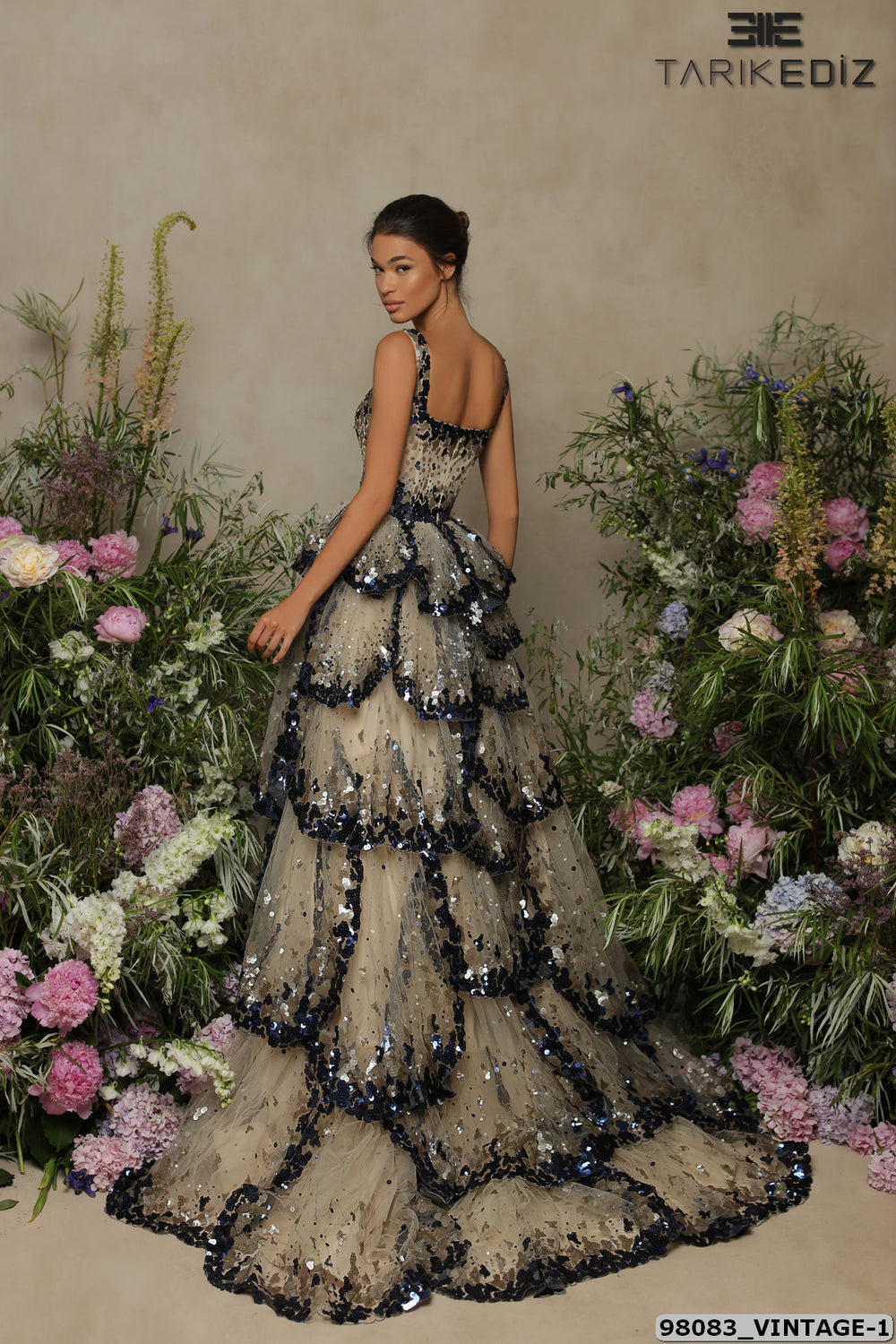 TARIK EDIZ 98083 Dress - FOSTANI.com