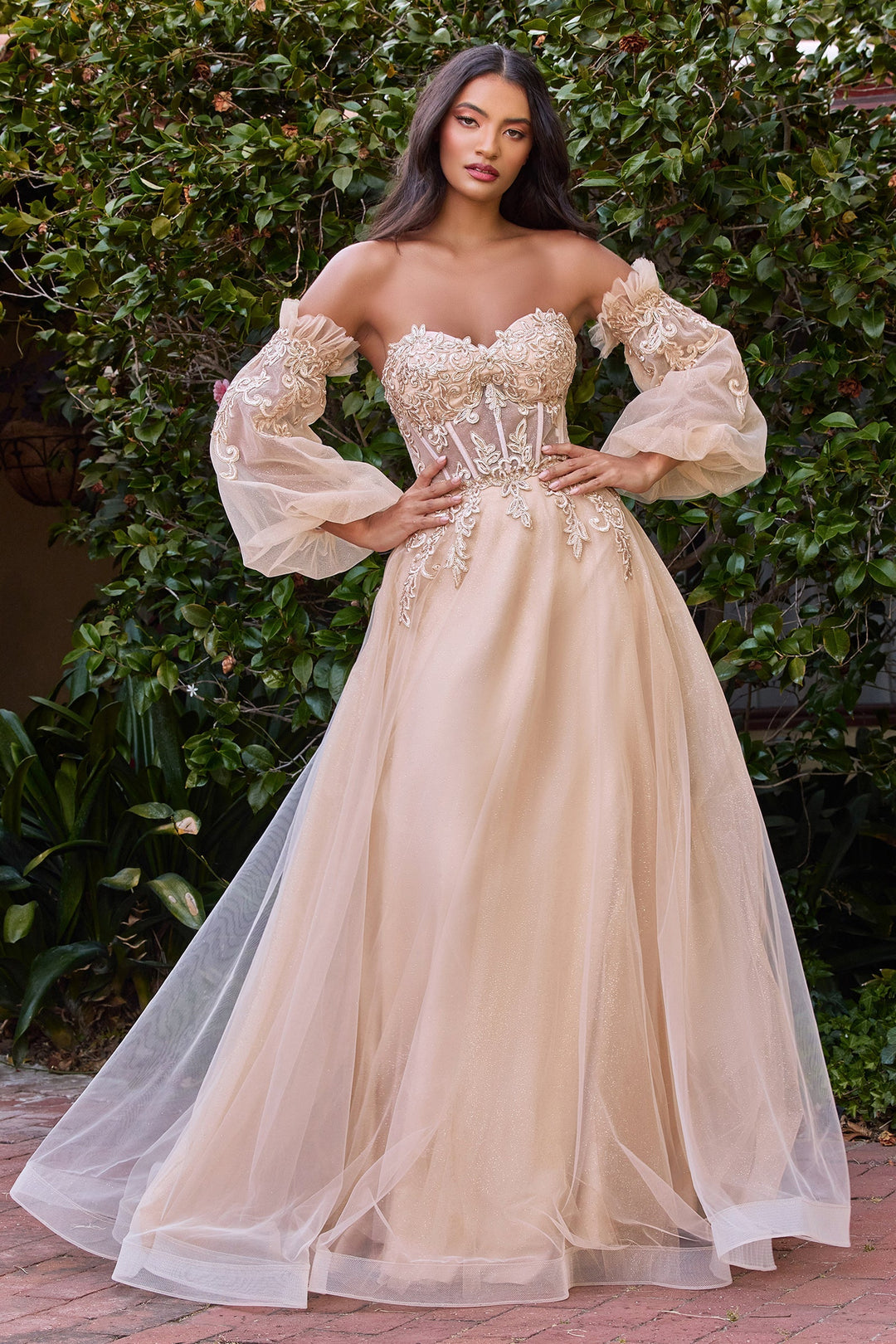 Cinderella Divine CD948 Dress - FOSTANI